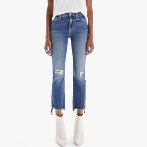 MOTHER The Insider Crop Step Hem Jeans